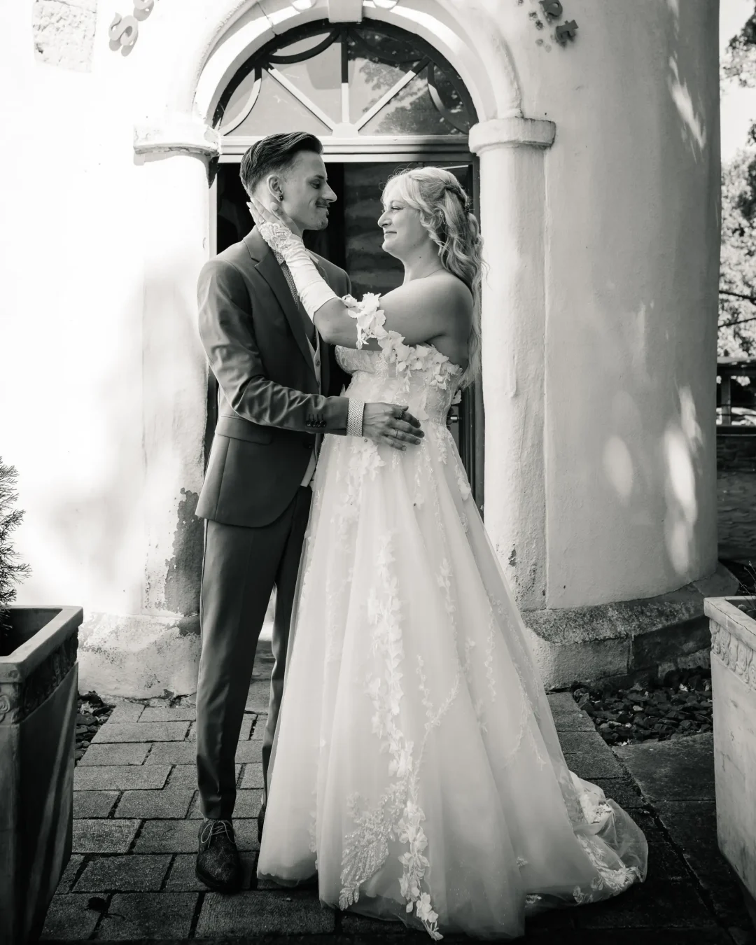 Hochzeit Schwarz-Weiß Marry & Dario