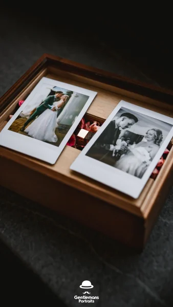 Holzbox Fotobox Hochzeit Marry Polaroid