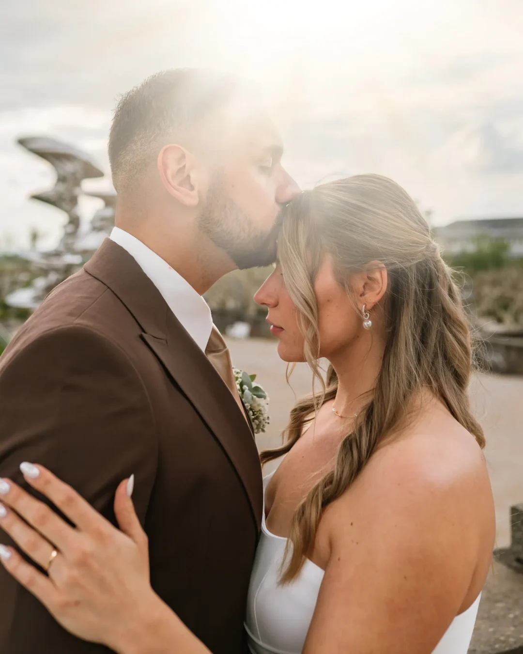 Hochzeit Fünf Fingerturm Darmstadt Sonne Hochzeitsfotografie