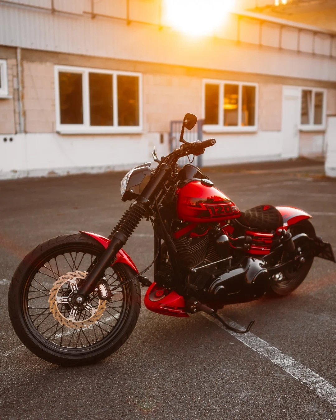 Harley Davidson Motorrad Tuning Fatbike