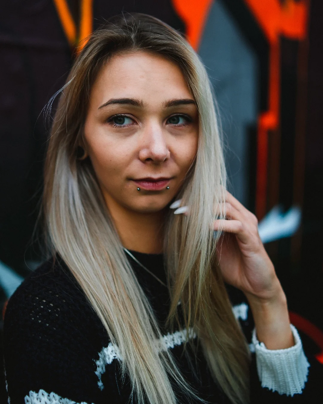 Model Potrait Outdoor Wald