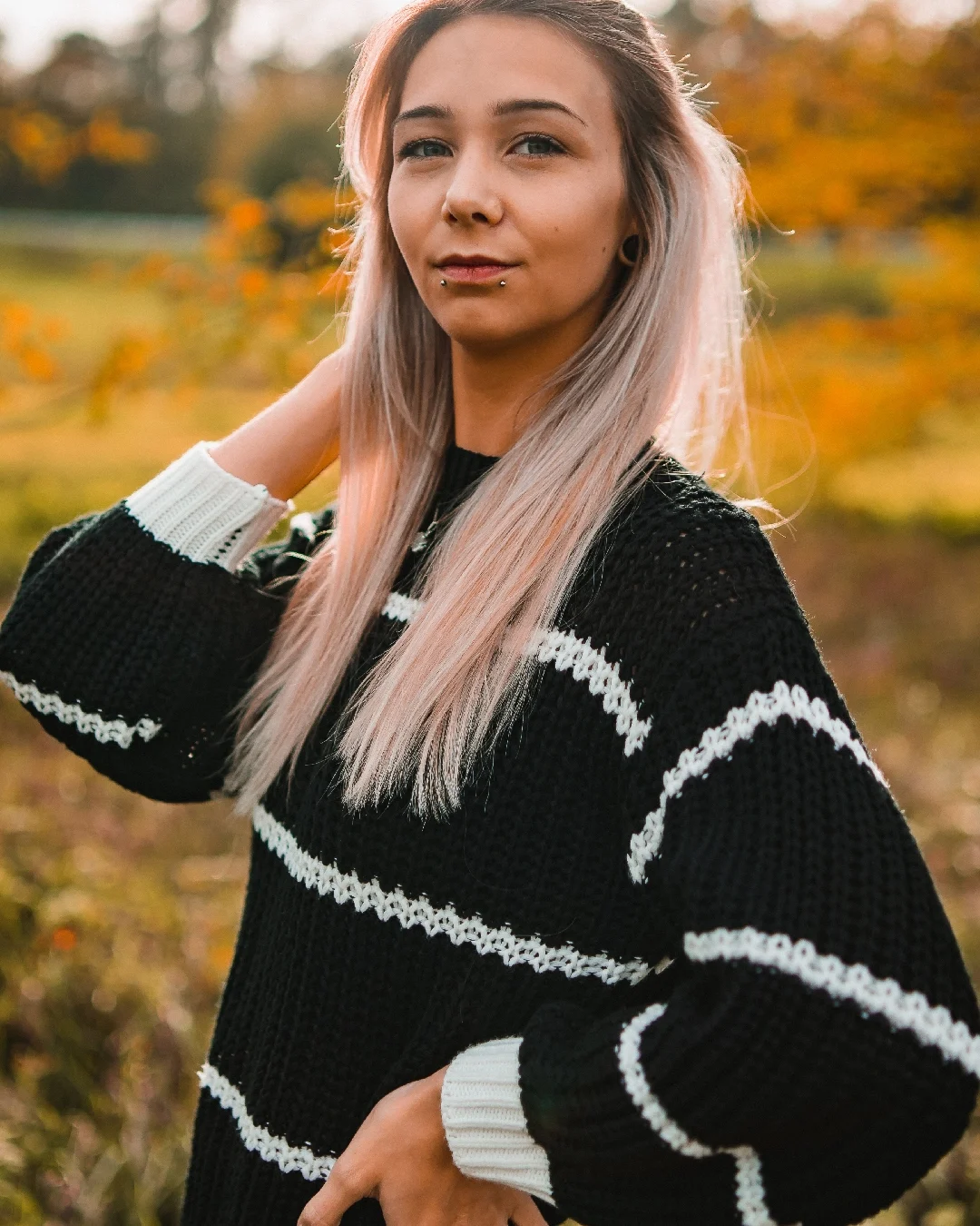 Model Potrait Outdoor Wald